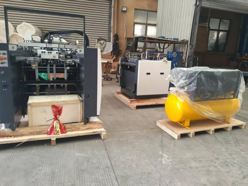 Nový automatický laminovací stroj Star YFMA-760 bude čoskoro odoslaný zákazníkovi v Saudskej Arábii.